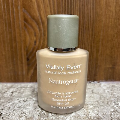 #ad Neutrogena Visibly Even Moisture Makeup with Active Copper SPF20 Natural Buff $29.99