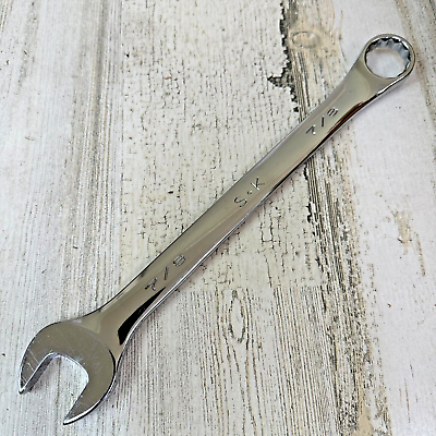 #ad SK Professional Tools 88228 7 8quot; 12pt SuperKrome Fractional Combo Wrench USA $16.79