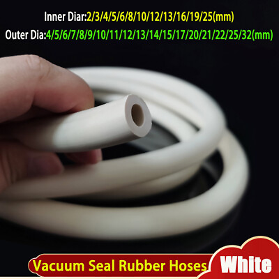 #ad High Pressure Rubber Hose Vacuum Hose White Oil and Temperature Resistant Use $31.25