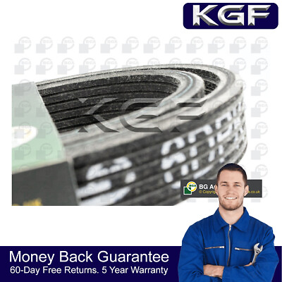 #ad KGF V Ribbed Drive Belt Fits Volvo V70 C70 S80 Porsche 911 Boxster 7701476645 GBP 28.08