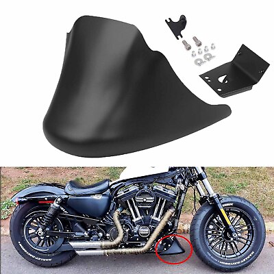 #ad Front Chin Spoiler Fairing For Harley Sportster XL 883 1200 XL1200X 2004 2020 $25.88
