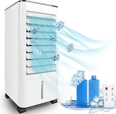 #ad Portable Air Conditioners3 IN 1Evaporative Air CoolerOscillation Swamp Cooler $89.99