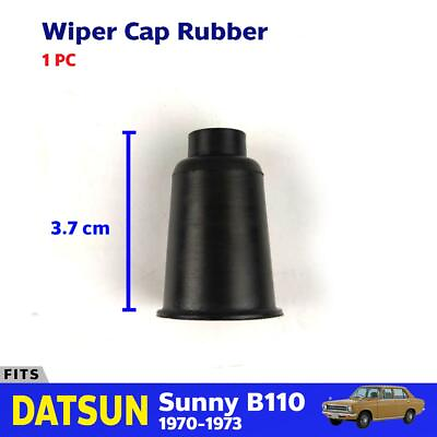 #ad For Datsun 1200 Sunny B110 2D 4D Sedan 1970 73 Wiper Dust Cover Cap Rubber EBGO $24.85