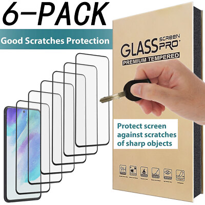 #ad Tempered Glass Screen Protector For Samsung S23 S22 S21 S20 S10 Note20 10 9 S24 $12.99