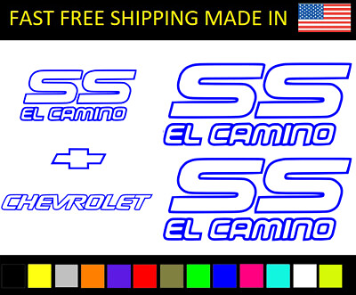 #ad El Camino Decal Kit SS Stickers decal Chevrolet Chevy $32.99
