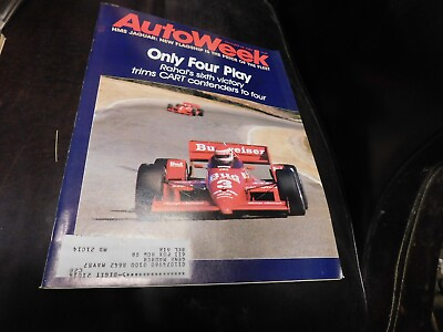 #ad AutoWeek Magazine October 20 1986 $5.49