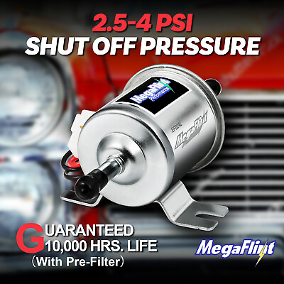 #ad Electric Fuel Pump HEP 02A Low Pressure Fuel Pump For Carburetor Gasoline 12V $20.51