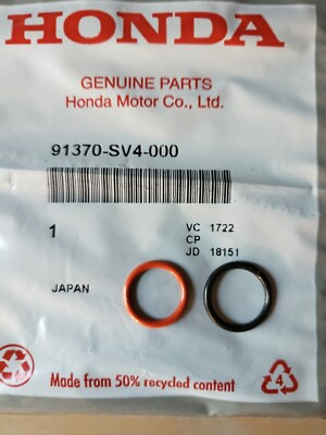 #ad OEM ACURA HONDA Power Steering Pump Rubber Inlet amp; Outlet O Ring Seals 2 pcs KIT $7.95