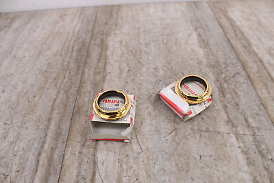 #ad NOS 1984 1988 YAMAHA XV1100 Fork Wiper Dust Seal GOLD QTY 2 $29.00