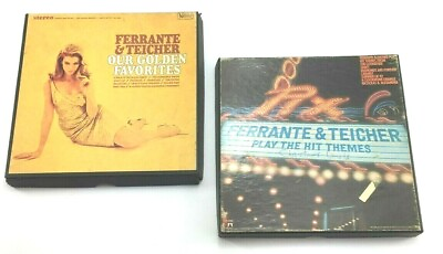 #ad 2 Ferrante amp; Teicher Reel to Reels quot;Our Golden Favorites Play the Hit Themesquot; $29.75