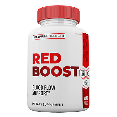 #ad Red Boost Blood Flow Support Pills RedBoost Capsules for Men and Women 1 $18.99