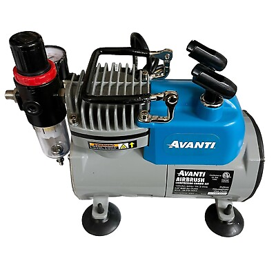 #ad AVANTI Airbrush Compressor Combo Kit Lightweight Compact #57637 $73.95