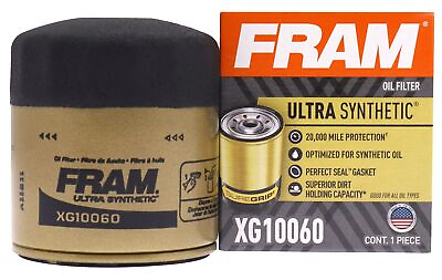 #ad FRAM Ultra Synthetic Automotive Oil Filter Designed for Synthetic Oil Change... $12.33