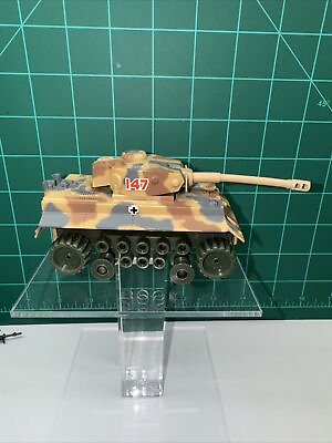 #ad Vintage Schaper Stomper 4X4 Mobile Force German Army Tank Does NOT WORK $45.00