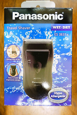 #ad Panasonic Travel Shaver Wet Dry Lightweight with Ergonomic Grip ES3831K $20.49