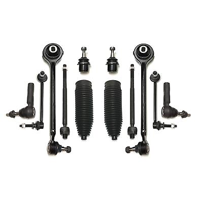#ad 12 Pc Complete Suspension for Chrysler amp; Dodge Control Arm Tie Rods Bellow Boots $103.57