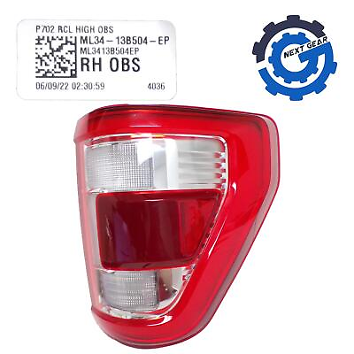 #ad New OEM Ford Taillight Right OBS Scales LED 2021 2023 Ford F150 ML34 13B504 EP $499.95