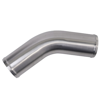 #ad 45 Degree 76mm 3quot; inch Aluminum Intercooler Intake Pipe Piping Tube hose 30cm $17.99