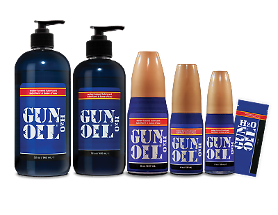 #ad GUN OIL H2O Premium Water Based Personal Lubricant Glide Long Lasting Sex Lube $4.27
