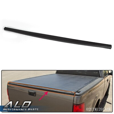 #ad Fit For 2005 2008 Ford F150 Truck Tailgate Top Protector Molding Trim Cap Black $31.80