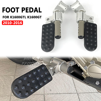 #ad K1600GT Highway Foot Pegs Pedal Twin Rail Footrest For BMW K1600GTL 2010 2016 $250.99