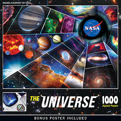 #ad MasterPieces 1000 Piece NASA Jigsaw Puzzle The Universe for Adults $18.99