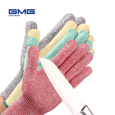 #ad 1 Pairs Butcher Gloves Cut Proof Stab Resistant Safety Kitchen L5 Protection US $4.88