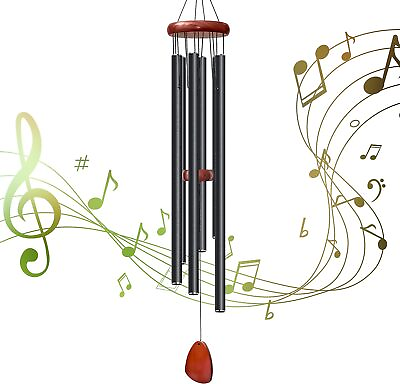 #ad 41quot; Extra Large Wind Chimes. Deep Tone Large Wind Chimes with 6 Aluminum Tube... $24.99