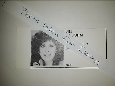 #ad #ad Jill St. John Original 1980s actors casting ad $9.99
