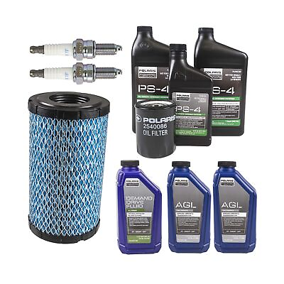#ad Polaris Oil amp; Fluid Change Kit w Air Filter Spark Plugs for 2018 Ranger XP 1000 $183.99