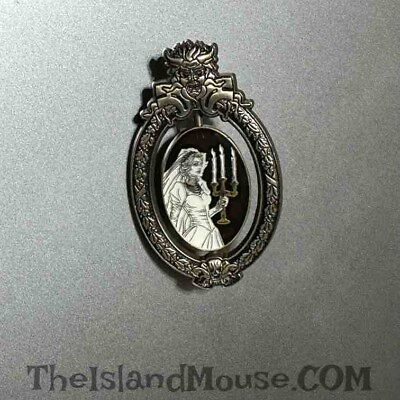 #ad Rare Disney LE DLR Haunted Mansion 50th Anniversary Ghost Bride Pin UN:72169 $62.95