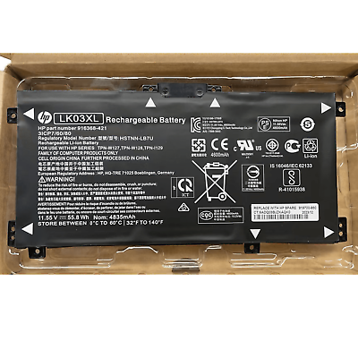 #ad Genuine LK03XL Battery for HP Envy x360 15 BQ 15M BQ 15 CN 15M C 15M CP 17 AE US $34.50