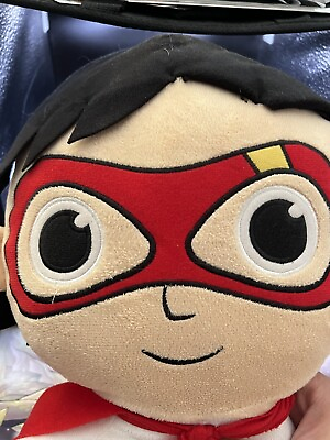 #ad Ryan Ryan#x27;s World Kids 18quot; Pillow Buddy Red Titan Super Hero Plush Stuffed Toy $11.00