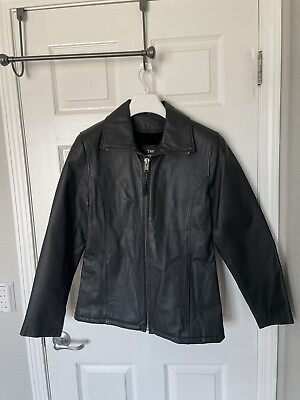 #ad Leather Jacket The Connection New York Genuine Leather Jacket $90.00