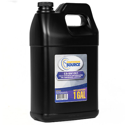 #ad Fully Synthetic Piston Air Compressor Oil 1 Gallon ISO 100 8000 Hour Lifespan $64.95