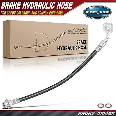 #ad Front Left LH Brake Hydraulic Hose for Chevrolet Colorado GMC Canyon 2015 2018 $13.99