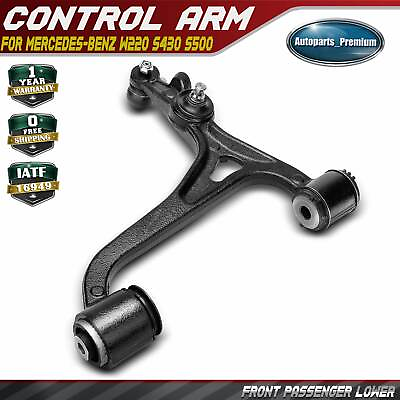 #ad Front Right Lower Control Arm amp; Ball Joint Assy for Mercedes Benz W220 S430 S500 $99.99