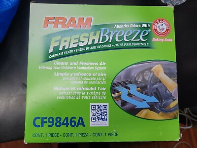 #ad #ad Fram Fresh Breeze With Baking Soda Cf10285 Cabin Air Filter Box $18.30