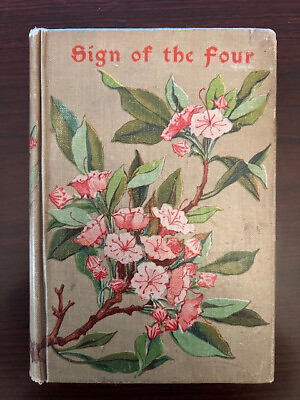 #ad Sign of The Four A. Conan Doyle Merson Company Publishers New York Rare Book $30.00