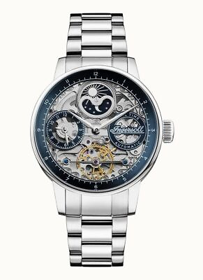 #ad Ingersoll The Jazz Skeleton Dial Automatic Dress Men#x27;s Watch I07707 $212.70