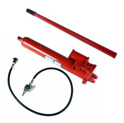 #ad Dragway Tools 8 Ton Hydraulic and Air Long Ram for Engine Hoist Cherry Picker $122.99