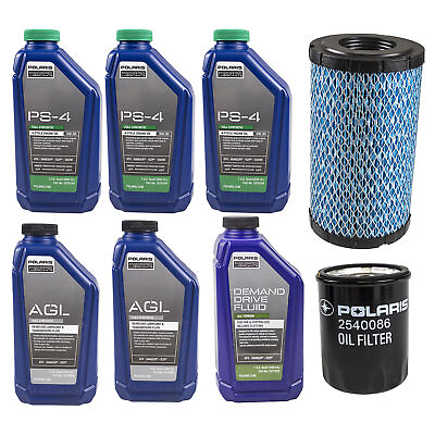 #ad Polaris Oil Fluid Change Kit Air Filter 2018 Ranger XP 900 1000 PS 4 $170.92