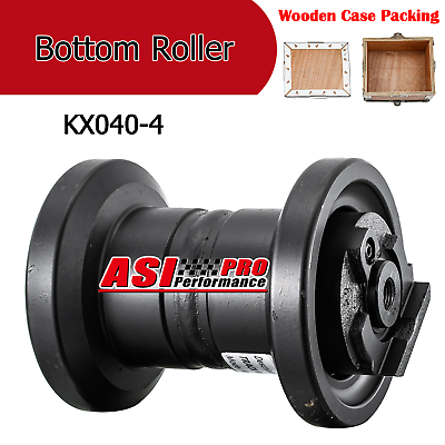 #ad Bottom Roller Track Roller For Kubota KX040 4 Mini Excavator Undercarriage Black $119.00