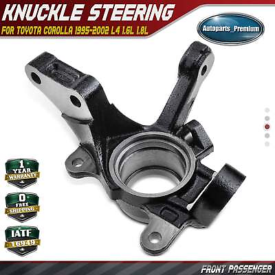 #ad Front Passenger Steering Knuckle for Toyota Corolla 1995 1996 2002 L4 1.6L 1.8L $50.99