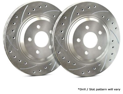 #ad SP Performance Rear Rotors for 2009 335I Drilled Slotted Zinc F06 314 P2995 $268.92