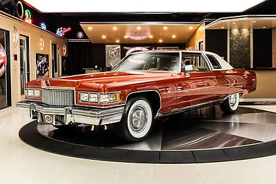 #ad 1975 Cadillac Coupe DeVille $69900.00