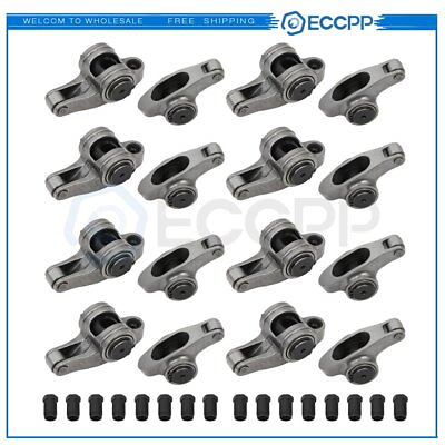 #ad for Big Block Chevy Stainless Steel Roller Rocker Arm 1.7 Ratio 7 16quot; 454 BBC $125.69