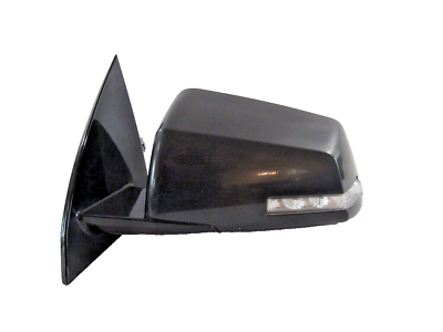 #ad 2007 2008 Acadia Black Driver Side View Mirror Power Manual Folding Opt $115.11