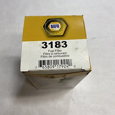 #ad Napa Gold Fuel Filter 3183 Dmg Box $12.95