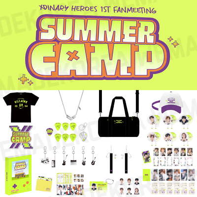 Pre order Xdinary Heroes 2023 SUMMER CAMP Official MD Keyring Badge etc $22.95